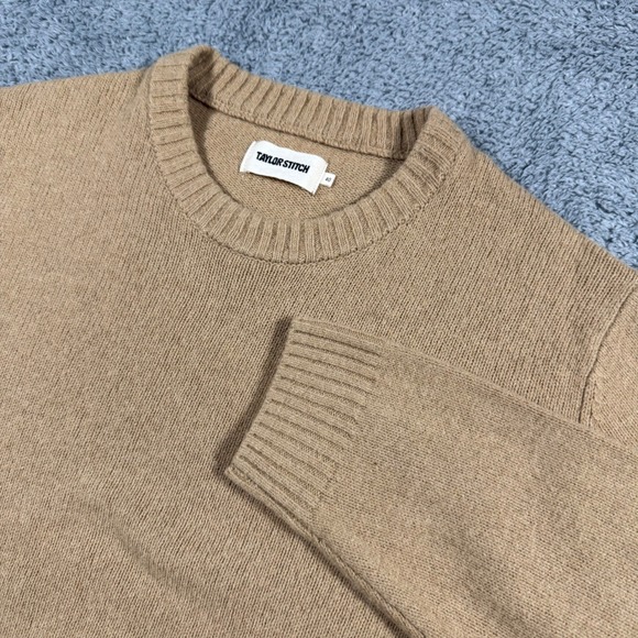 Taylor Stitch Other - Taylor Stitch The Lodge Sweater 100% Baby Yak Crew Neck Sweater Pullover Knit 40